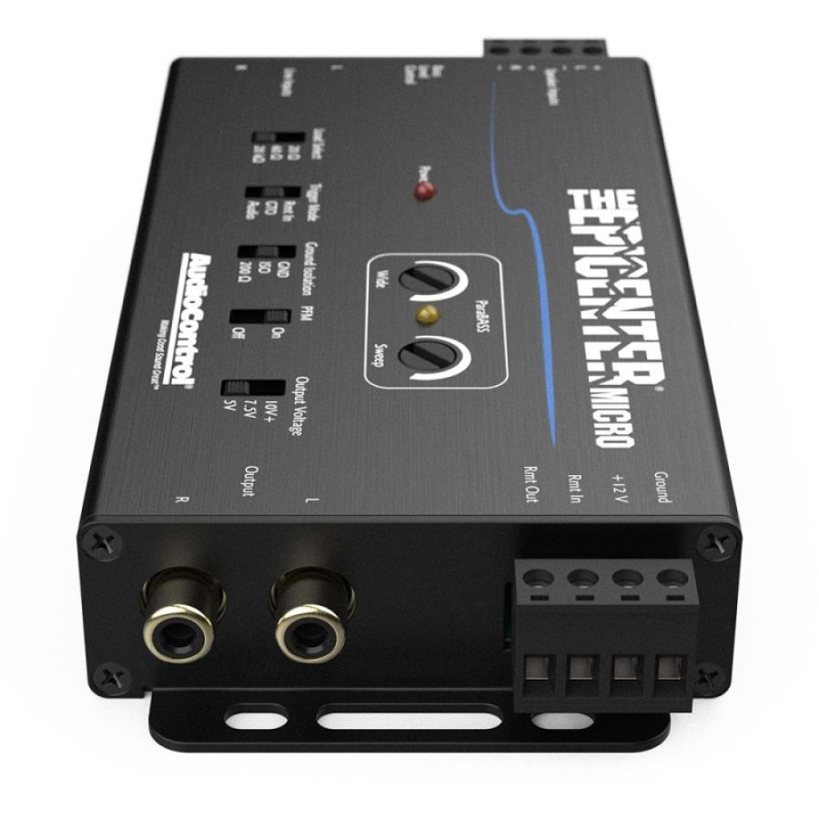 EPICENTER MICRO - Procesor sunet restaurare bass & Line Output Convertor 12 V AudioControl - imagine 5