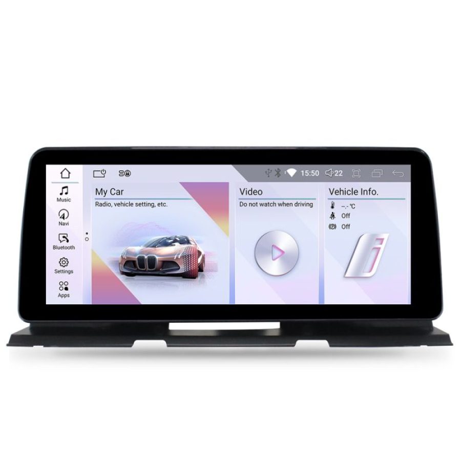 Navigatie dedicata Edotec BMW Seria 6 F06 masini cu EVO Android ecran 12.3" 4+64 4G BT - imagine 2