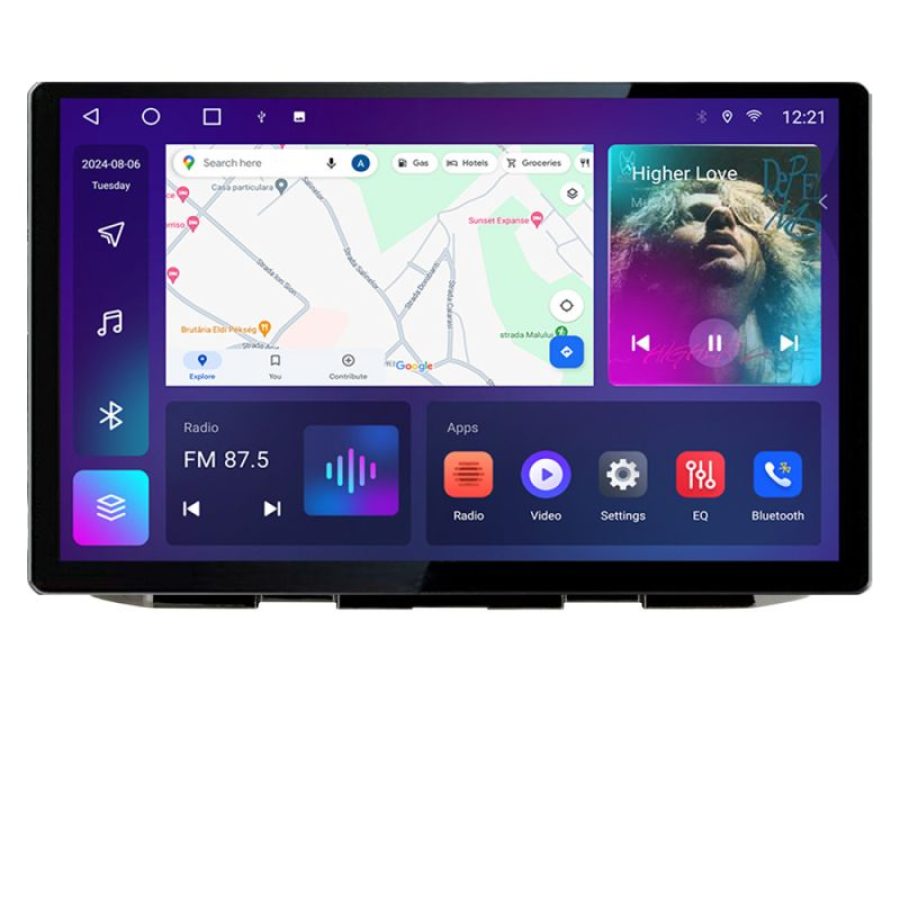 Navigatie dedicata Edonav Skoda Octavia 4 2020-2024, Ecran 2K QLED 13",Octacore,4Gb RAM,32Gb Hdd,4G,360,DSP,Carplay,Bluetooth - imagine 2