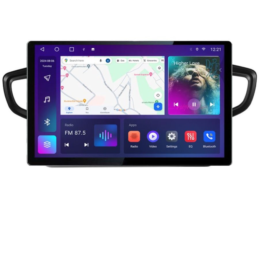 Navigatie dedicata Edonav Hyundai Ioniq 2016-2020, Ecran 2K QLED 13",Octacore,4Gb RAM,32Gb Hdd,4G,360,DSP,Carplay,Bluetooth - imagine 2