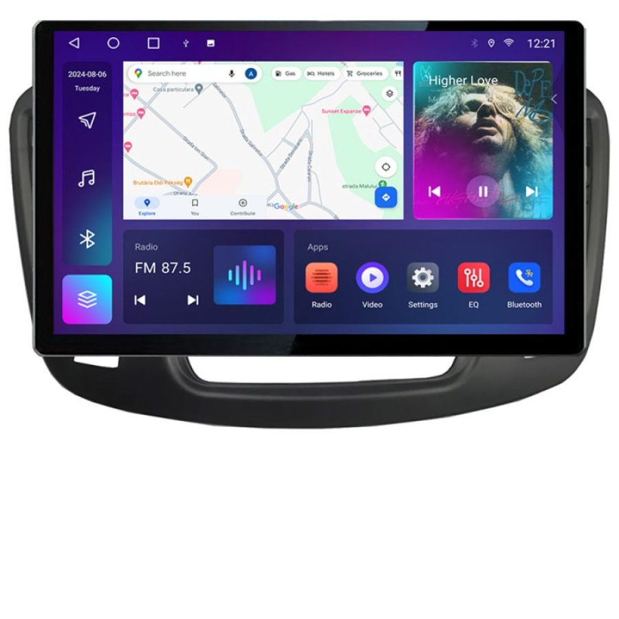 Navigatie dedicata Edonav Chrysler 200 2015-2019, Ecran 2K QLED 13",Octacore,4Gb RAM,32Gb Hdd,4G,360,DSP,Carplay,Bluetooth - imagine 2