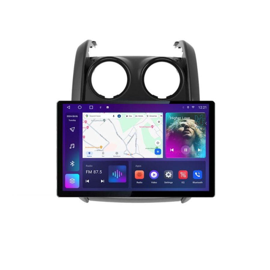 Navigatie dedicata Dacia Duster 2012-2019 N-157 Edonav ecran 13" 2K 8 si 128 Android Waze USB Navigatie 4G 360 Toslink Youtube Rad - imagine 2