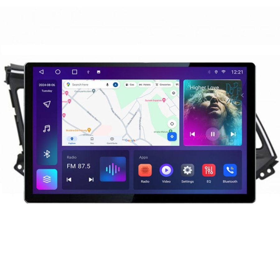 Navigatie dedicata Hyundai Elantra 2018- N-1581 Edonav ecran 13" 2K 8 si 128 Android Waze USB Navigatie 4G 360 Toslink Youtube Rad - imagine 2