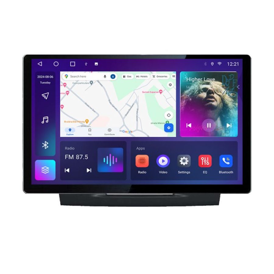 Navigatie dedicata Suzuki Grand Vitara 2016- N-2265 Edonav ecran 13" 2K 8 si 128 Android Waze USB Navigatie 4G 360 Toslink Youtube - imagine 2