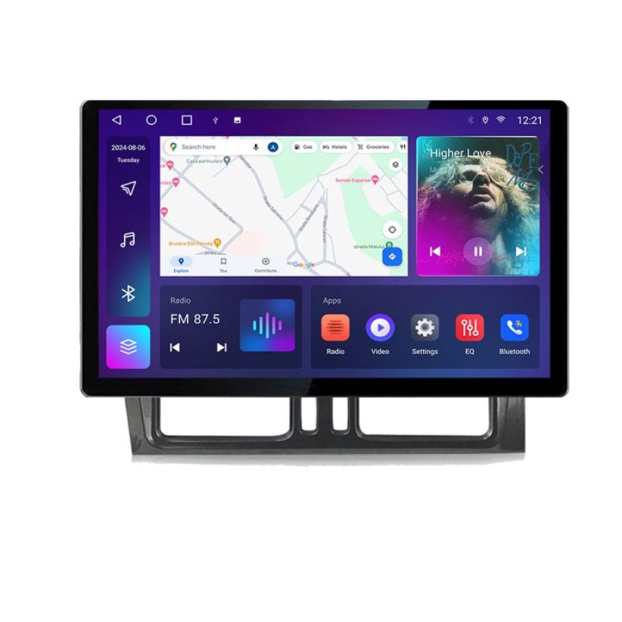 Navigatie dedicata Volvo XC60 N-272 Edonav ecran 13" 2K 8 si 128 Android Waze USB Navigatie 4G 360 Toslink Youtube Radio KIT-272 si E - imagine 2