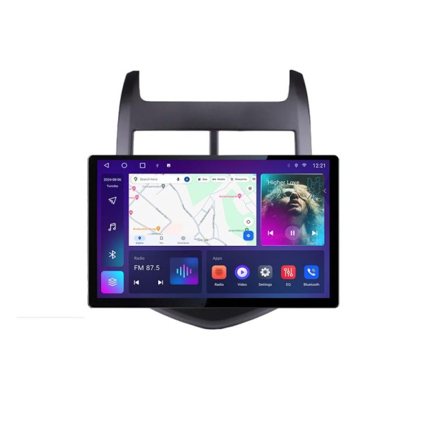 Navigatie dedicata Chevrolet Aveo 2010-2013 N-AVEO10 Edonav ecran 13" 2K 8 si 128 Android Waze USB Navigatie 4G 360 Toslink Youtub - imagine 2