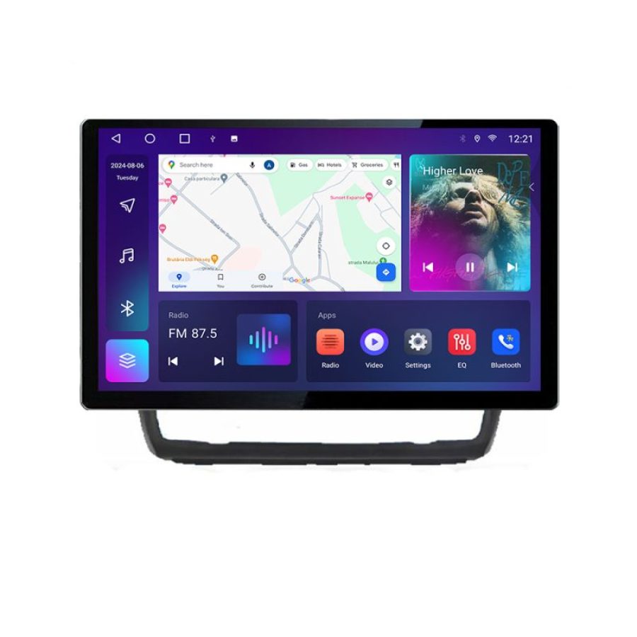 Navigatie dedicata BMW Seria 1 E87 N-BMW117 Edonav ecran 13" 2K 8 si 128 Android Waze USB Navigatie 4G 360 Toslink Youtube Radio K - imagine 2