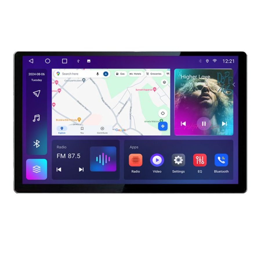 Navigatie dedicata Iveco Daily 2007-2014 N-DAILY Edonav ecran 13" 2K 8 si 128 Android Waze USB Navigatie 4G 360 Toslink Youtube Ra - imagine 2