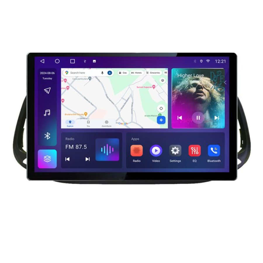Navigatie dedicata Fiat Doblo 2015-2018 N-DOBLO15 Edonav ecran 13" 2K 8 si 128 Android Waze USB Navigatie 4G 360 Toslink Youtube R - imagine 2