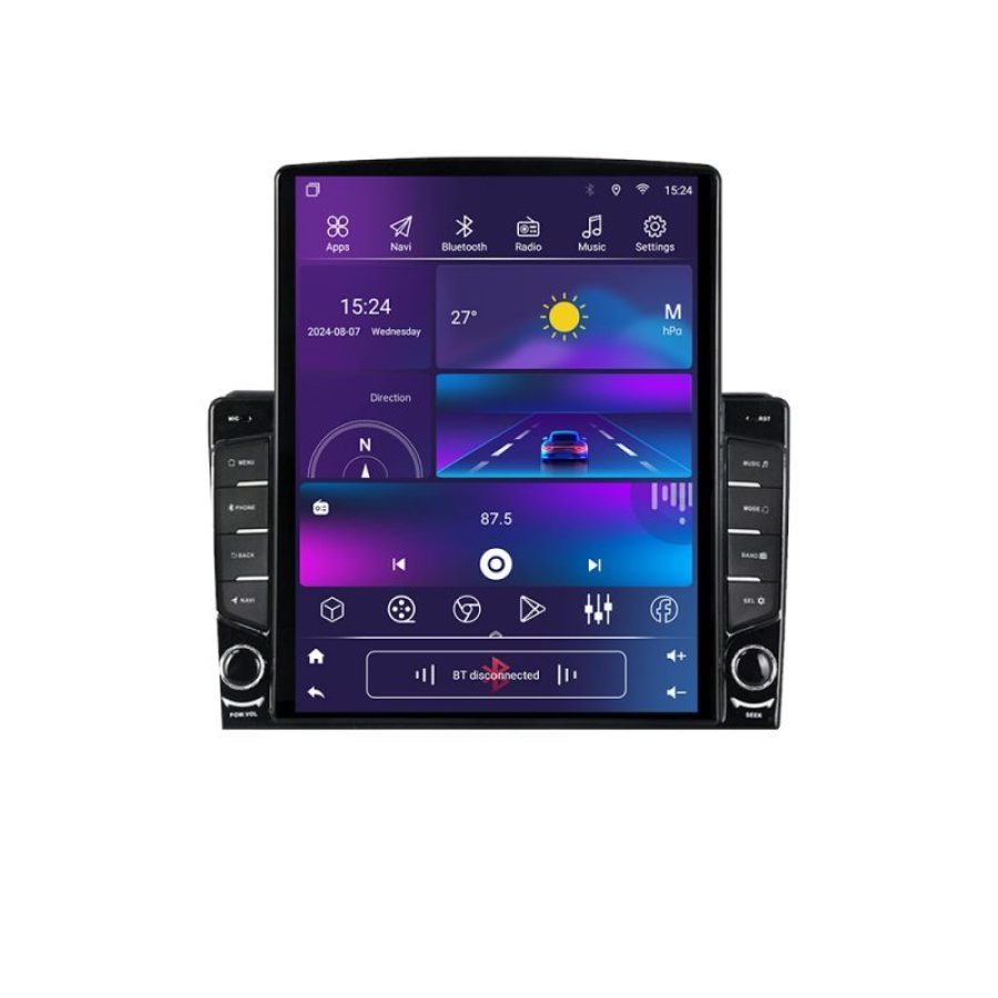 Navigatie Ford Transit 2019- varianta cu radio cd simplu Android radio gps internet quad core 2+32 ecran vertical 9.7" Kit-transit-2019-a+EDT-E708 - imagine 2