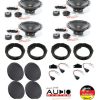 Difuzoare auto Audi A1 Q2 Q3 dedicate usi fata si spate Audio System 480 W max - imagine 7