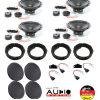 Difuzoare auto Audi A1 Q2 Q3 dedicate usi fata si spate Audio System 480 W max
