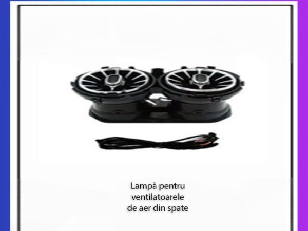Lumini Ambientale ventilatoare spate Mercedes A W177 CLA W118 control pe sistemul original sau telefon