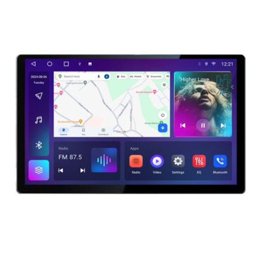 Navigatie dedicata Fiat ducato 2006- N-DUCATO Edonav ecran 13" 2K 8 si 128 Android Waze USB Navigatie 4G 360 Toslink Youtube Radio V2 - imagine 4