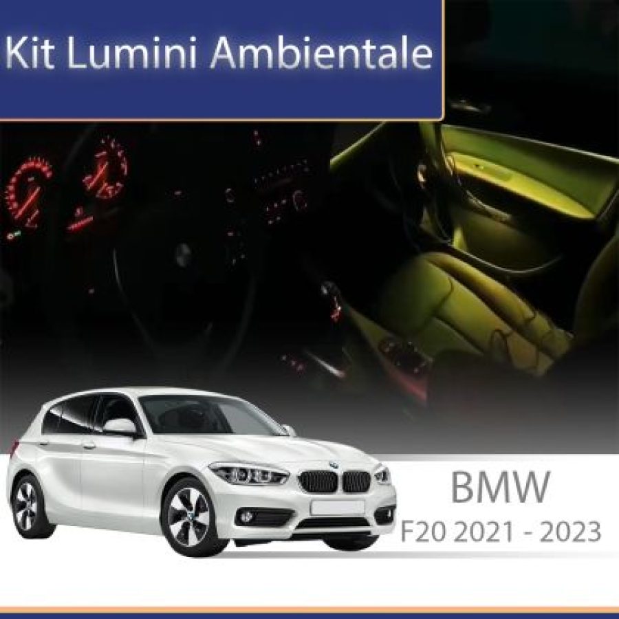 Lumini Ambientale BMW Seria 1 2021-2023 dedicat difuzor înalte control telefon sau sistem original - imagine 4