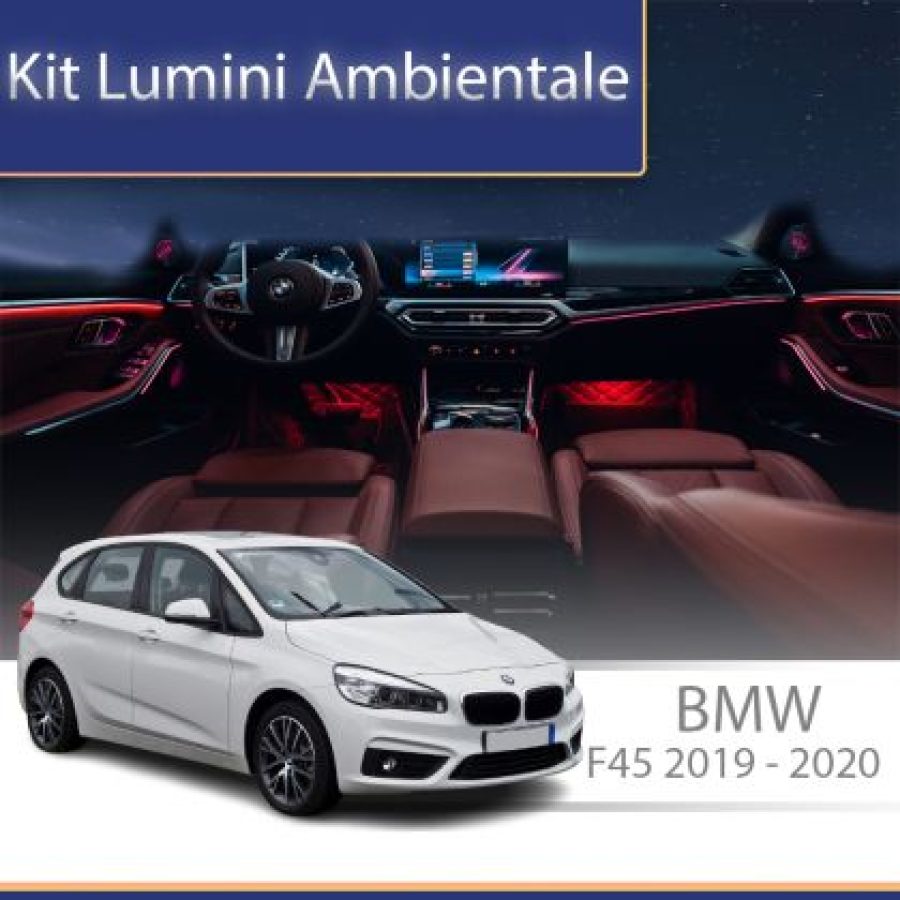 Lumini Ambientale BMW Seria 2 2019-2020 dedicat set complet control telefon sau sistem original - imagine 3