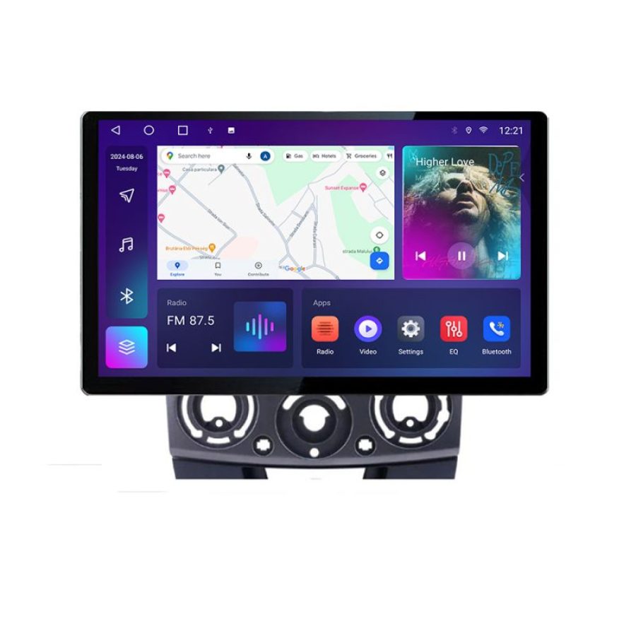 Navigatie dedicata Ford Ranger Mazda BT50 2007-2012 N-RANGER Edonav ecran 13" 2K 8 si 128 Android Waze USB Navigatie 4G 360 Toslink V1 - imagine 2