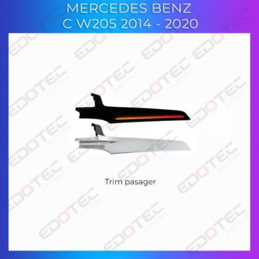 Lumini Ambientale trim pasager fata Mercedes C W205 GLC X253 control pe sistemul original sau telefon - imagine 4