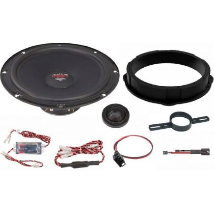 KIT Sistem component dedicat Audi Q5 8r A3 8V R8 4S 8"  200mm 130W pe 2 căi crossover plug&apos;n&apos;play  Audio System German Sound - imagine 3
