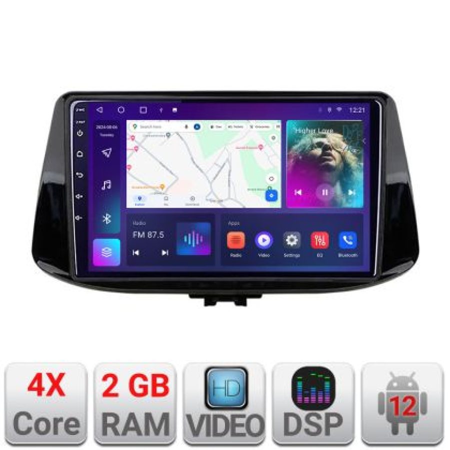 Navigatie HHyundai I30 2017- A-1041  2+32 GB Android Waze USB Navigatie Internet Youtube Radio - imagine 4
