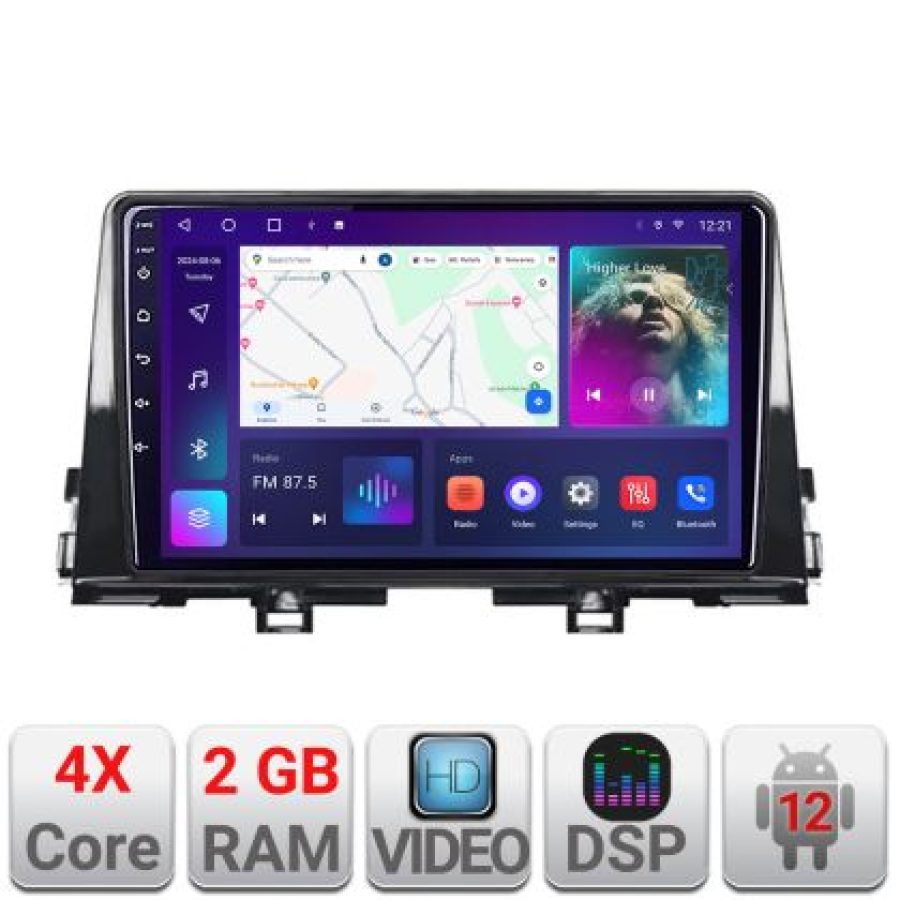 Navigatie Kia Picanto 2016- A-2217  2+32 GB Android Waze USB Navigatie Internet Youtube Radio - imagine 4