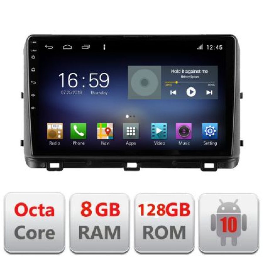 Navigatie Kia Ceed 2020- Android radio gps internet Octa Core 8 GB Ram 4G LTE - imagine 3
