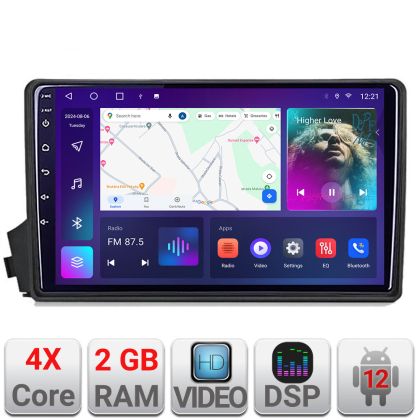 Navigatie Ssangyong Kyron Actyon A-158 2+32 GB Android Waze USB Navigatie Internet Youtube Radio - imagine 4