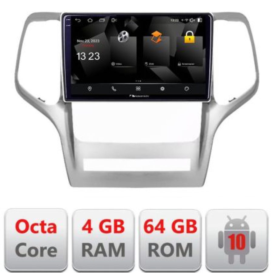 Navigatie Jeep Gran Cherokee 2011-2013 5510-GRCHE Android Octa Core 720p 4+64 DSP 360 camera carplay android auto - imagine 3