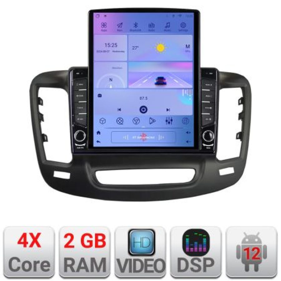 Navigatie Chrysler 200 2015-2019 Android radio gps internet quad core 2+32 ecran vertical 9.7" Kit-200C+EDT-E708 - imagine 5