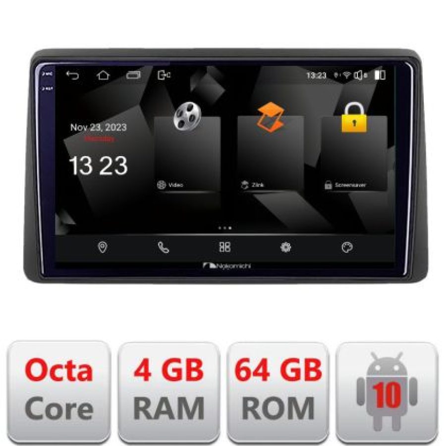 Navigatie DODGE RAM 2019-  Android Octa Core 720p 4+64 DSP 360 camera carplay android auto - imagine 3