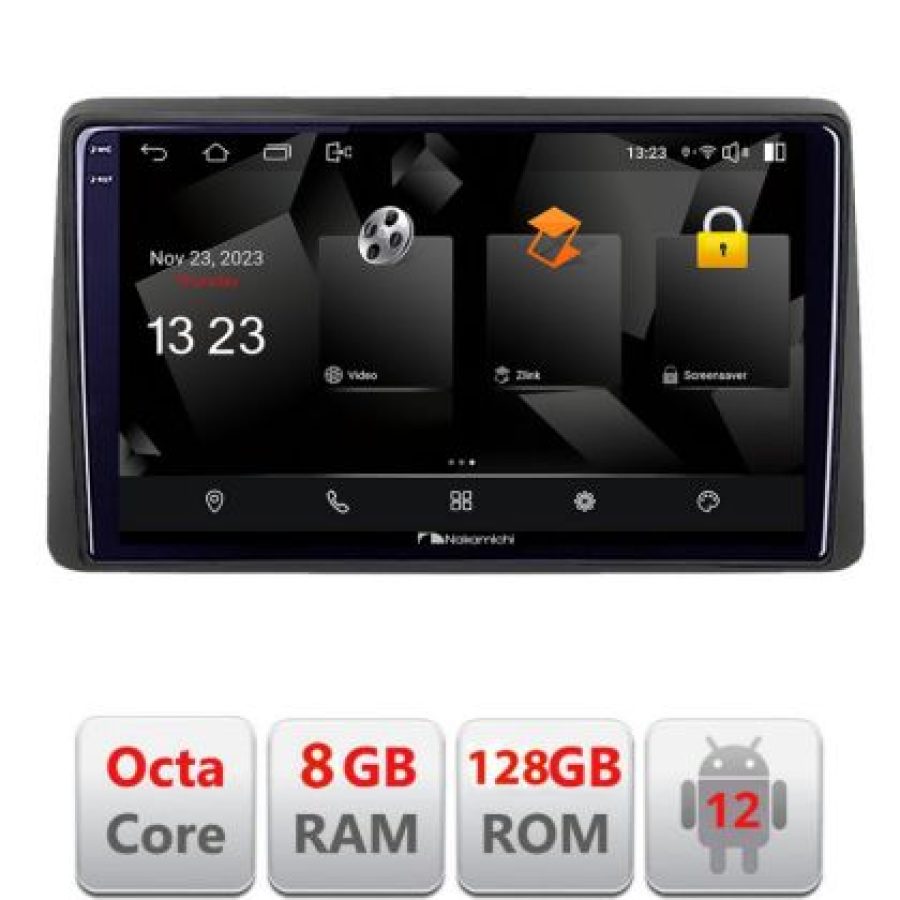 Navigatie Dacia Duster 2023- Android radio gps internet octa core 8+128 carplay android auto - imagine 3