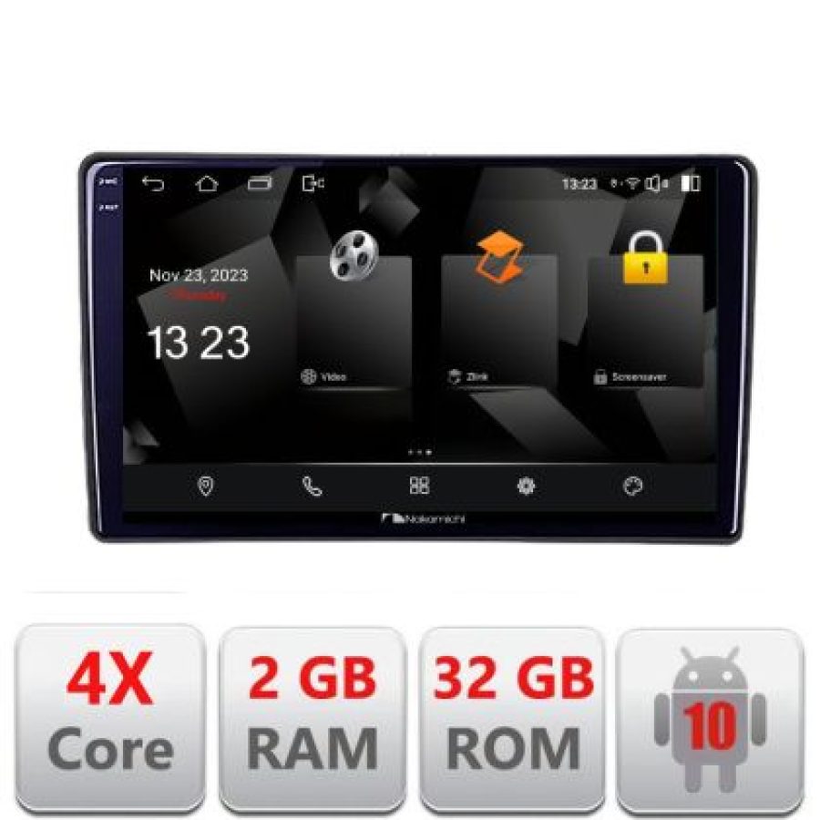 Navigatie Peugeot 307 5230-307 Android Ecran 720P Quad Core 2+32 carplay android auto - imagine 3