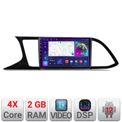 Navigatie Seat Leon MIB Quad Core A-306 2+32 GB Android Waze USB Navigatie Internet Youtube Radio - imagine 4