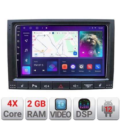 Navigatie VW Touareg 2004-2010 2+32 GB Android Waze USB Navigatie Internet Youtube Radio Kit-042-v2+EDT-E209 - imagine 4