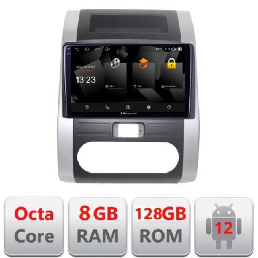 Navigatie Nissan X-Trail 2007-2013 5960Pro-001Android Octa Core Qualcomm 2K Qled 8+128 DTS DSP 360 4G Optical - imagine 3