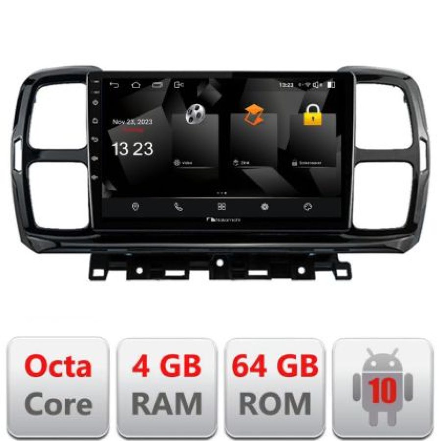 Navigatie Citroen C5 Aircross Android radio gps internet quad core 4+64 carplay android auto - imagine 3