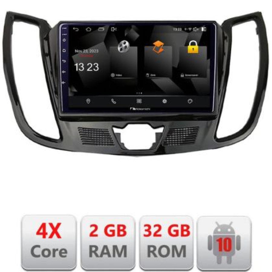 Navigatie Ford Kuga C-MAX Android Ecran 720P Quad Core 2+32 carplay android auto - imagine 3