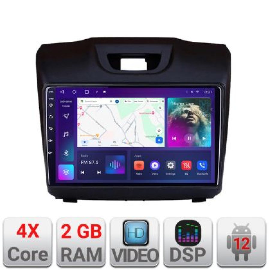 Navigatie Isuzu D-Max Quad Core A-2234  2+32 GB Android Waze USB Navigatie Internet Youtube Radio - imagine 4
