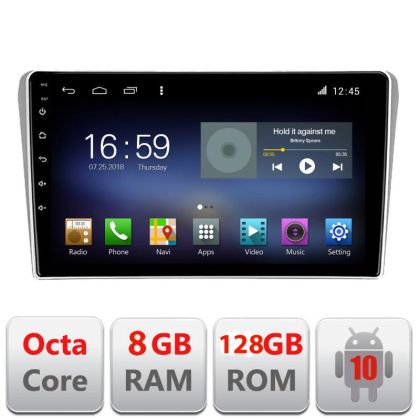Navigatie Toyota Avensis 2003-2008 F-avensis03 Octa Core cu Android Radio Bluetooth Internet GPS WIFI DSP 8+128GB 4G - imagine 3