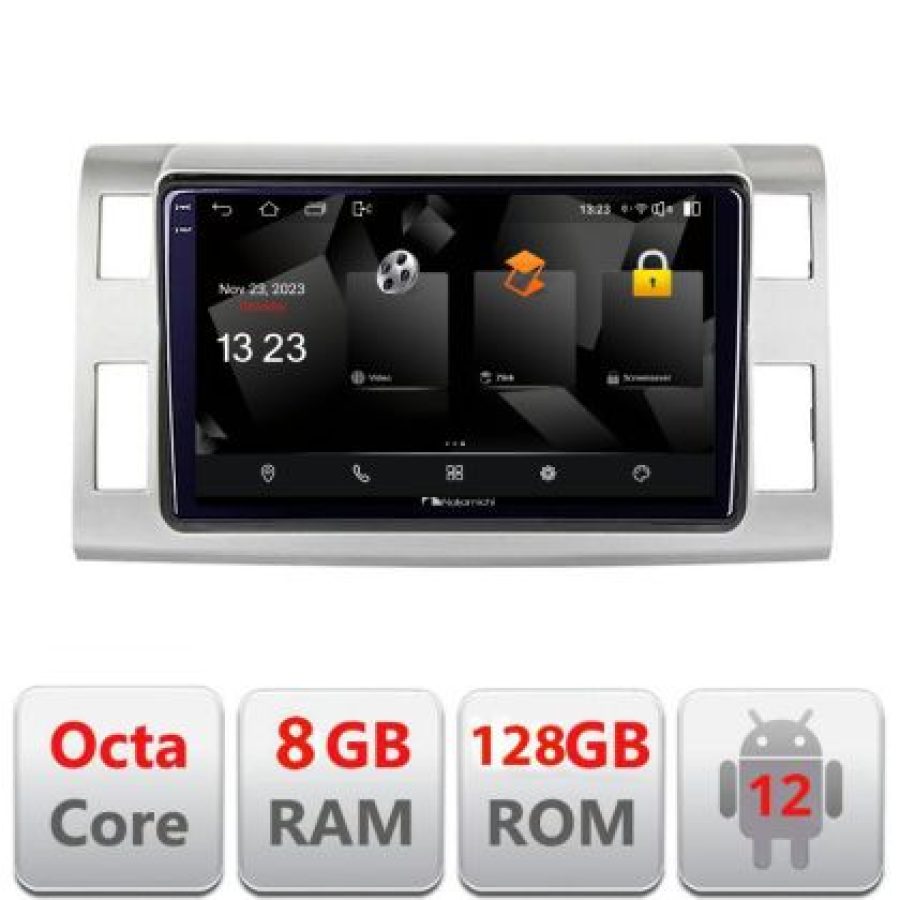 Navigatie Toyota Estima intre anii 2006-2013 Android Octa Core Qualcomm 2K Qled 8+128 DTS DSP 360 4G Optical - imagine 3