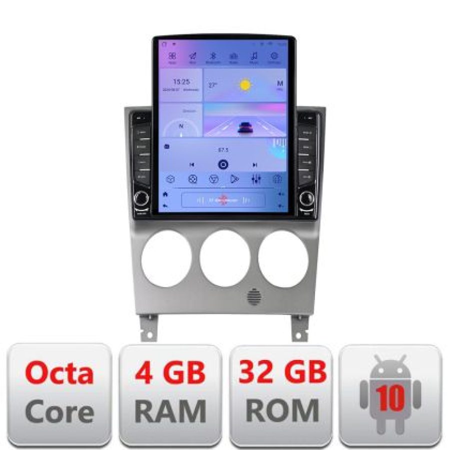 Navigatie Subaru Impreza 2002-2007 Android radio gps internet Lenovo Octa Core 4+64 LTE KIT-impreza2002+EDT-E709 - imagine 5