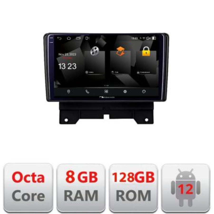 Navigatie Range Rover Sport 2005-2010 Android Octa Core Qualcomm 2K Qled 8+128 DTS DSP 360 4G Optical - imagine 3