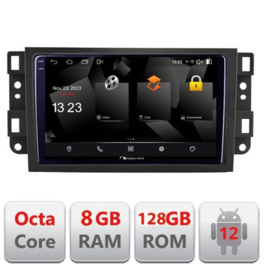 Navigatie Chevrolet Captiva 5960Pro-020 Android Octa Core Qualcomm 2K Qled 8+128 DTS DSP 360 4G Optical - imagine 3