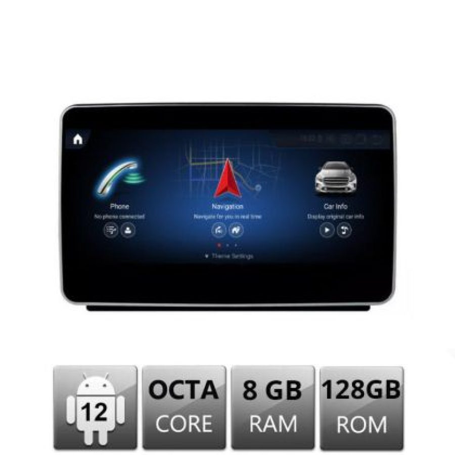 Navigatie Mercedes ML GL 2012-2014 NTG4.5 ecran de 9" Android gps 4G 8+128 1920x720 - imagine 3