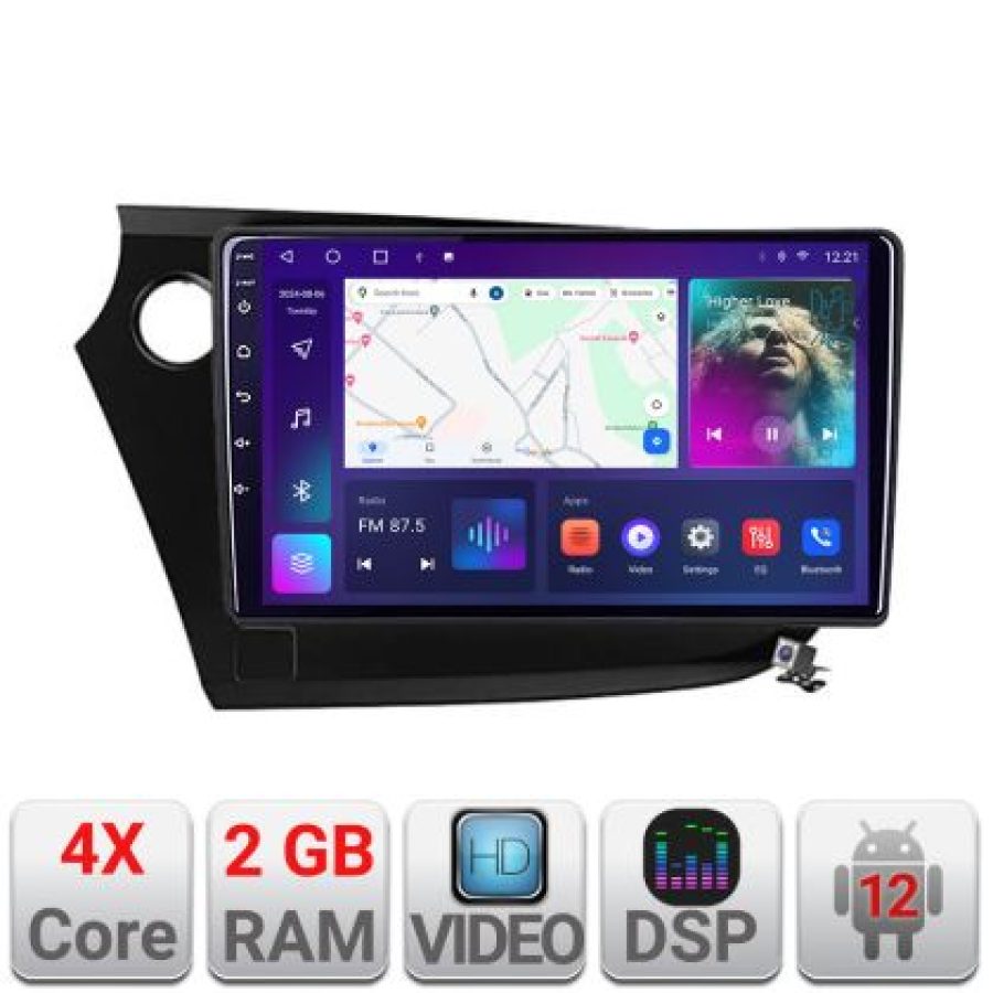 Navigatie Honda Insight 2009-2014 A-insight 2+32 GB Android Waze USB Navigatie Internet Youtube Radio - imagine 4