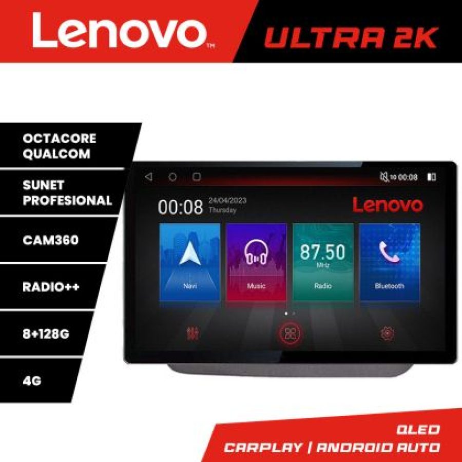 Navigatie Seat Altea 2005-2014 Ecran 2K QLED 13",Octacore,8Gb RAM,128Gb Hdd,4G,360,DSP,Carplay,Bluetooth - imagine 4