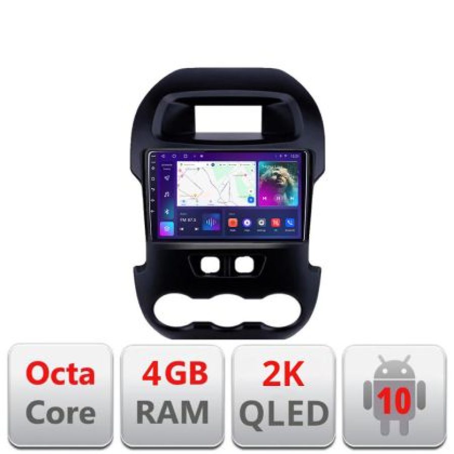Navigatie Ford Ranger C-245 Android Octa Core Ecran 2K QLED GPS 4G 4+32GB 360 KIT-245+EDT-E409-2K - imagine 6