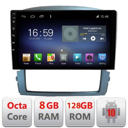Navigatie Kia Sorento 2002-2008 Android radio gps internet Octa Core 8+128 LTE Kit-sorento2002+EDT-E609 - imagine 3
