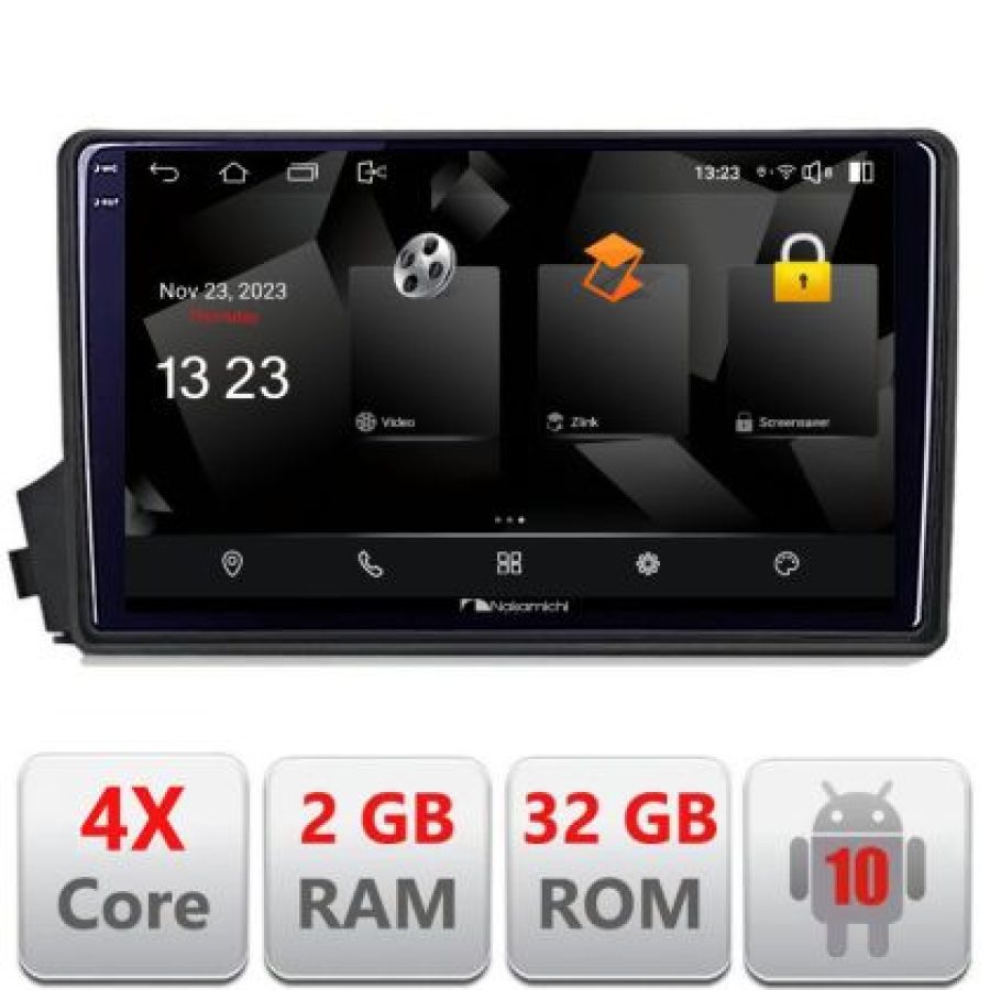 Navigatie Ssangyong Kyron Actyon 5230-158 Android Ecran 720P Quad Core 2+32 carplay android auto - imagine 3