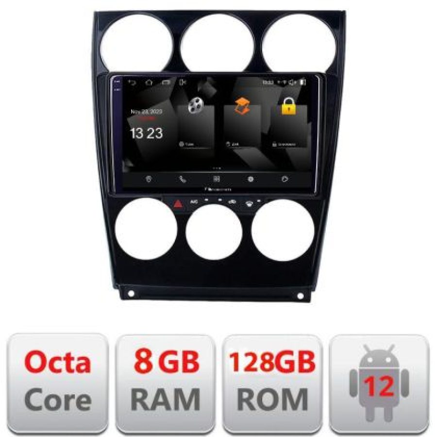 Navigatie Mazda 6 2004-2008 5960Pro-944 Android Octa Core Qualcomm 2K Qled 8+128 DTS DSP 360 4G Optical - imagine 3